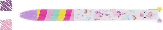 Image du produit Legami Multipen Click&Clack Unicorn (Violet, Pink, 1 x)