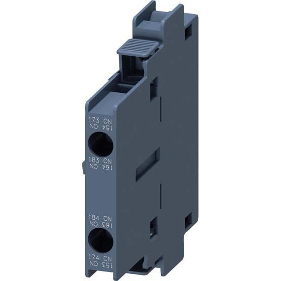 Siemens Hilfsschalterblock 2S 3RH1921-1KA20, Taster + Schalter