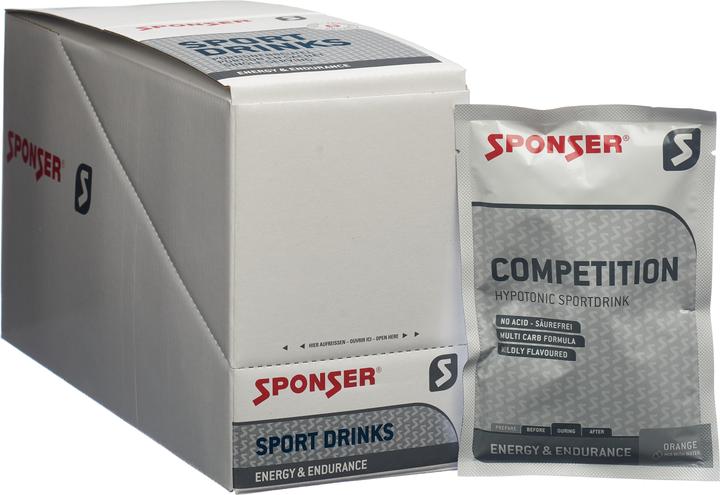 Immagine prodotto Sponser Competition, ORANGE Display (20 x 60 g) (Arancia, 20x)