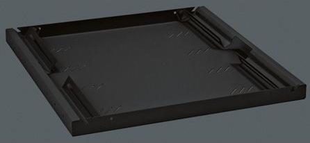 Produktbild Triton 48,30cm (19") shelf 1U 650mm 80kg plastic black
