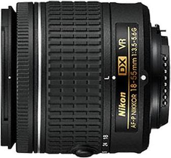 Produktbild Nikon AF-P Nikkor 18–55mm f/3.5–5.6 G VR DX (Nikon DX, APS-C / DX)