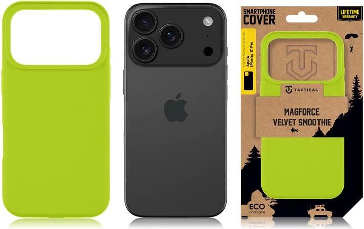 Actual product image Tactical MagForce Velvet Smoothie Case für Apple iPhone 17 Pro Avocado (Apple iPhone 17 Pro)