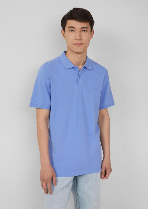 Produktbild S.Oliver Polo-Shirt Poloshirt aus Baumwollpiqué (S)