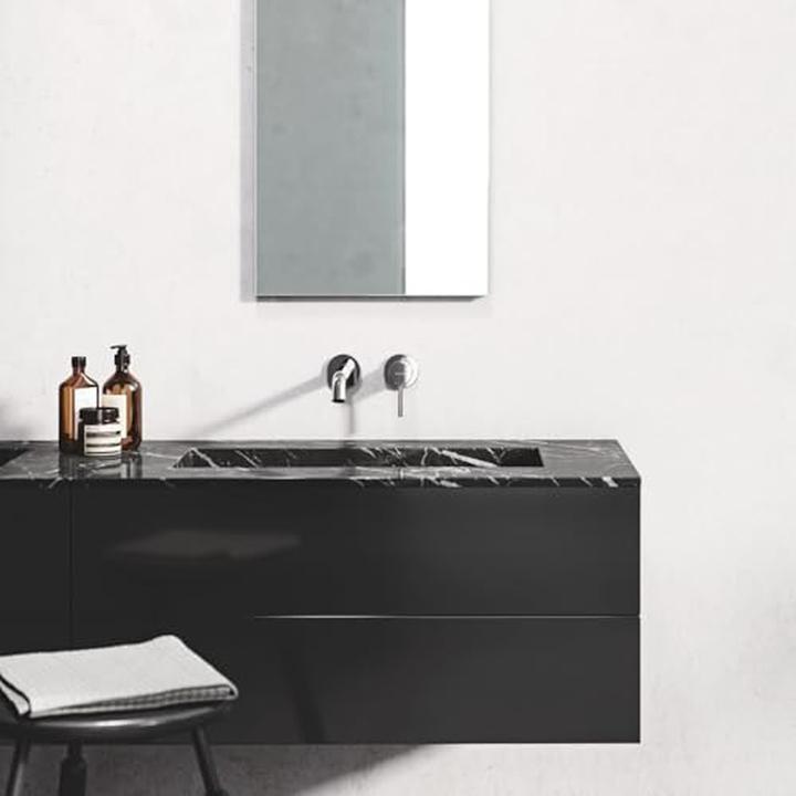 Image du produit Kludi BOZZ robinetterie de lavabo 2 trous encastrée pour montage mural