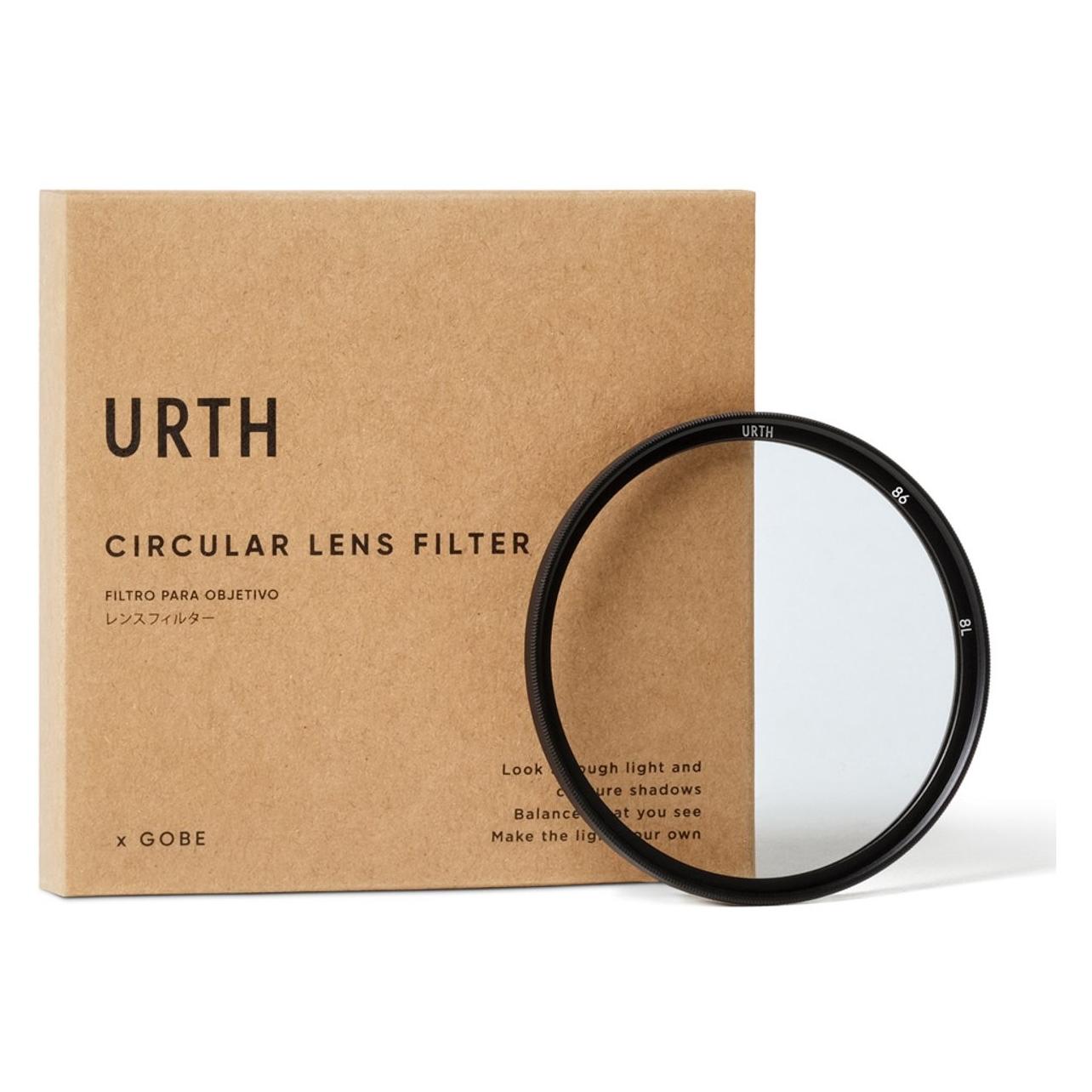 Urth 86mm Uv Lensfilter (86 mm, Uv-filter, 86 mm), Lensfilter, Transparant