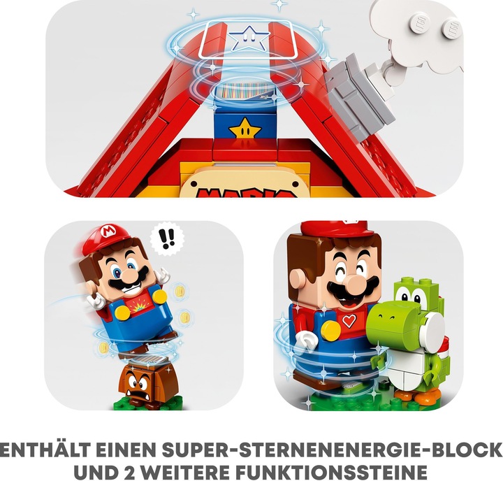 Actual product image LEGO Mario's House and Yoshi Expansion Set (71367, LEGO Super Mario)
