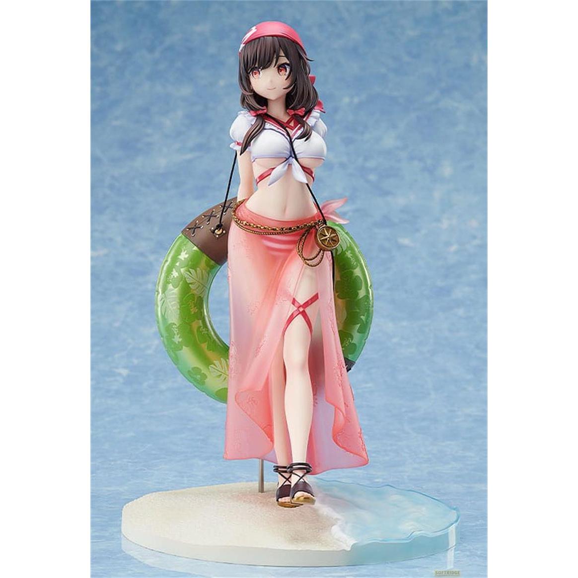 Thumbnail - Kadokawa Kono Subarashii Sekai ni Shukufuku wo! Statue 1/7 Yunyun Light Novel Cosplay On The Beach Ver. 25 cm