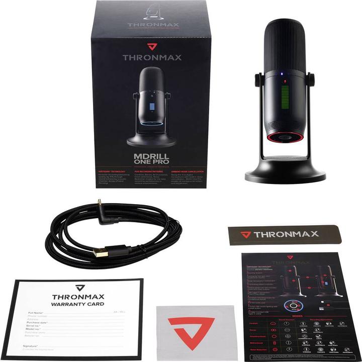 Actual product image Thronmax Mdrill One Condenser Microphone