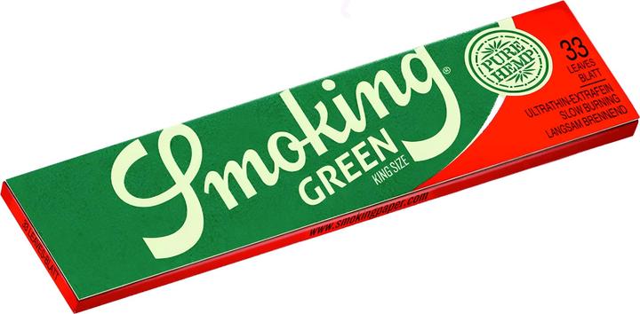 Actual product image Smoking King Size Green