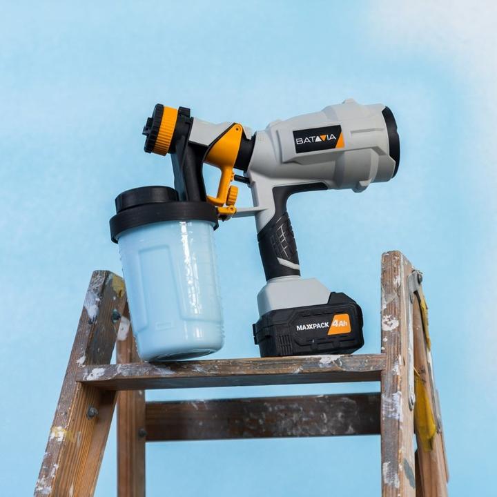 Actual product image Batavia 18V cordless paint sprayer (without battery and charger)