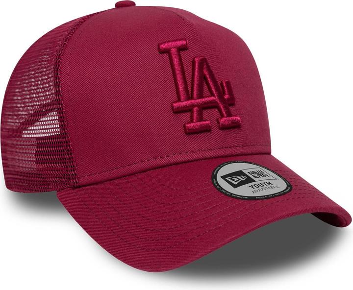 Actual product image New Era Kinder Trucker Cap Los Angeles Dodgers maroon Child (52, 53, 54)