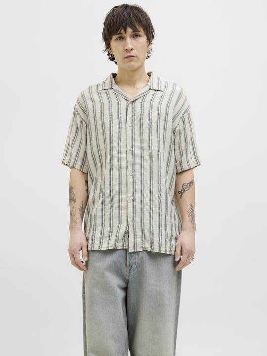 Produktbild Jack & Jones Jjeenzo Stripe Resort Shirt Ss Sn (XS)