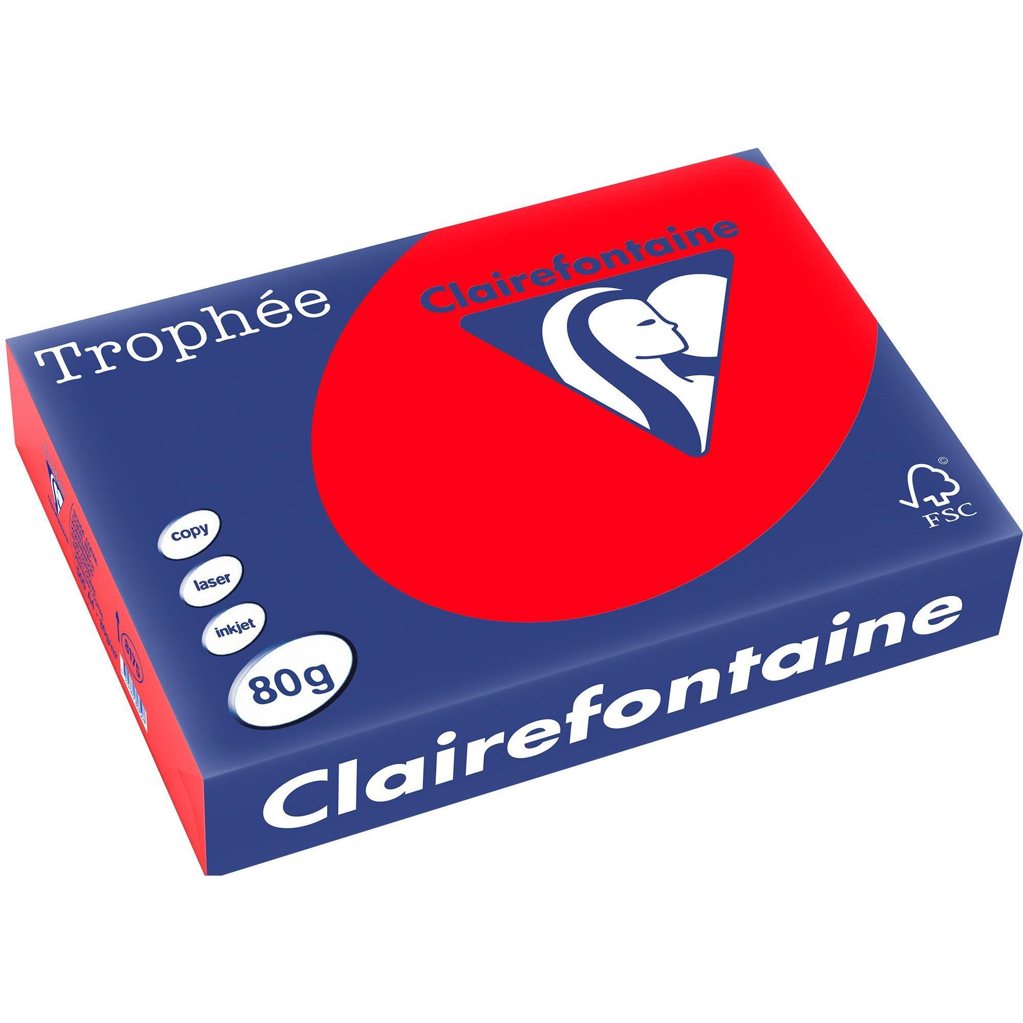 Thumbnail - Clairefontaine, Kopierpapier, Universalpapier Trophée farbig (80 g/m², 500 x, A4)