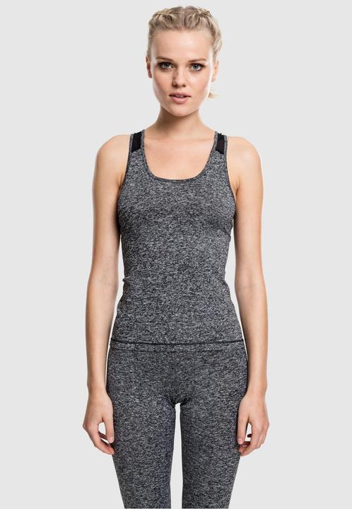 Actual product image Urban Classics Ladies Active Melange Trainings Top (S)