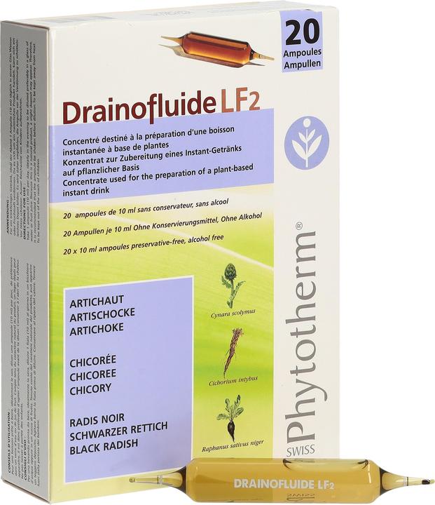 Produktbild Drainofluid LF Nr. 2   Ampullen (20 Stück, Ampulle, 358 g)