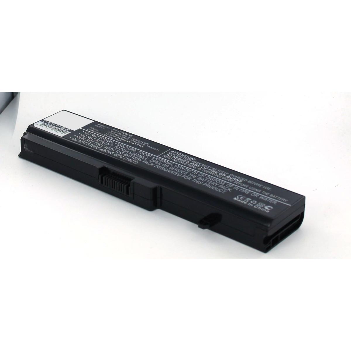 AGI Akku kompatibel mit Toshiba PA3780U-1BRS - Akku - 4.400 mAh (4400 mAh), Notebook Akku, Schwarz