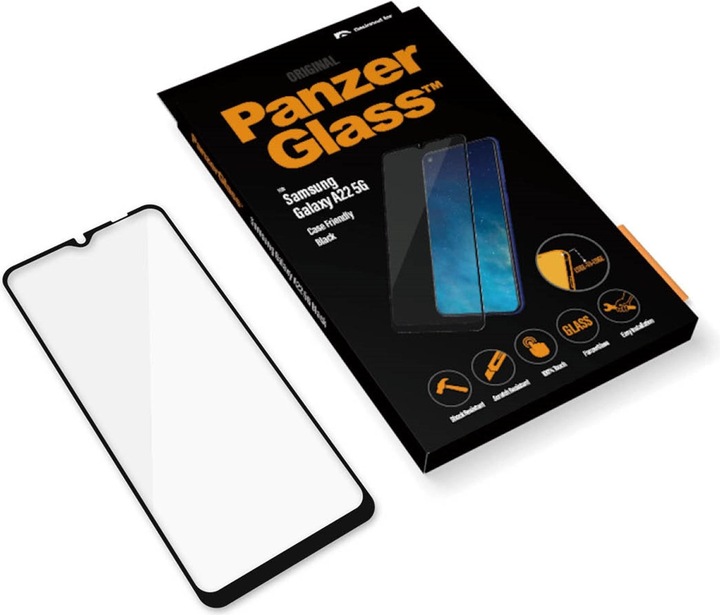 Actual product image PanzerGlass Case Friendly (1 Piece, Samsung Galaxy A22 5G)
