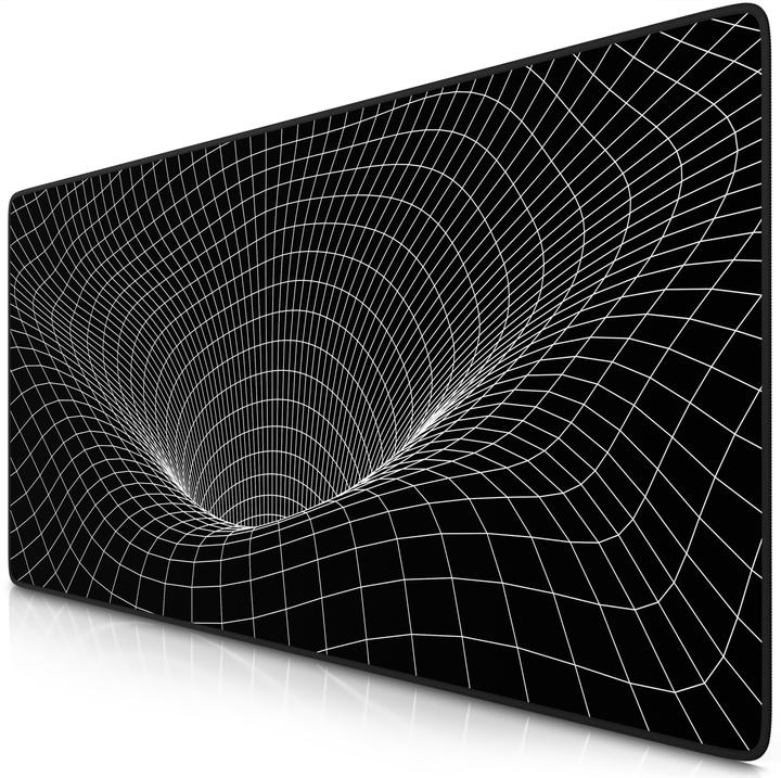 Actual product image Titanwolf Gaming Mouse Pad, 900 x 400mm XXL Speed Gaming Mouse Mat, Mousepad Extra Large Surface, Wormhole (XXL)