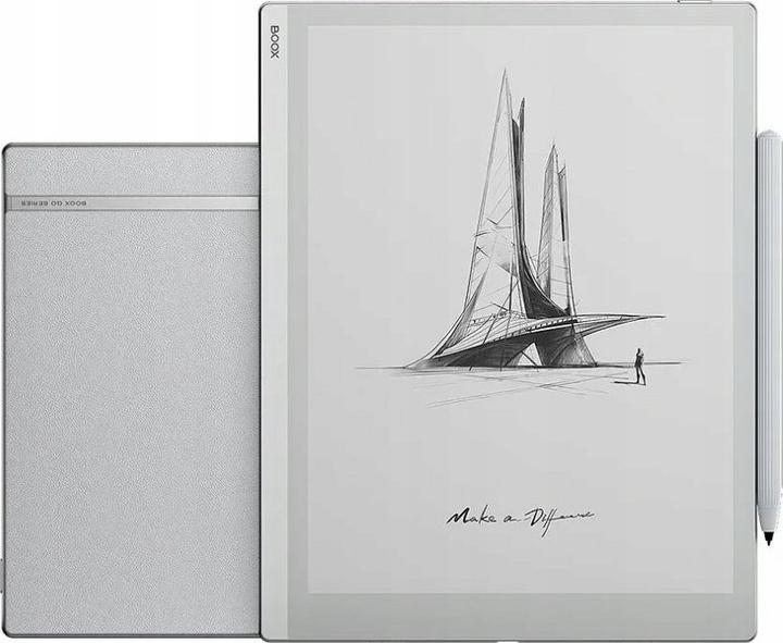 Actual product image Onyx BOOX GO 10.3 white // e-book reader / 10.3" / E-Ink / 2480x1860 / 64GB / WLAN / USB-C / BT (10.30", 64 GB)