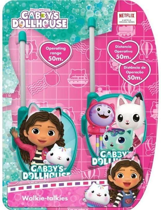 Actual product image Kids Licensing Gabby's Dollhouse 3D Walkie-Talkie