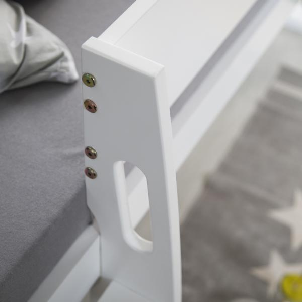 Produktbild Homestyle4u Hochbett Spielbett Kinderbett mit Leiter (90 x 200 cm)