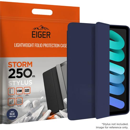 Thumbnail - Eiger Storm 250 Stylus Case (iPad mini 2021 (6. Gen), iPad mini 2024 (7. Gen)), Tablet Hülle, Grau