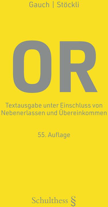 Produktbild Or (Deutsch, Peter Gauch, Hubert Stöckli, 2024)