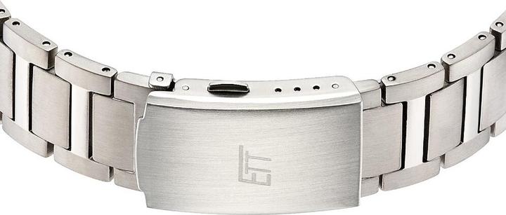 Produktbild ETT Eco Tech Time EGT-11708-52M Herrenuhr Funk Solar Drive Everest Gents Titan 41mm 5ATM (Analoguhr, Digitaluhr, Funkuhr, 41 mm)