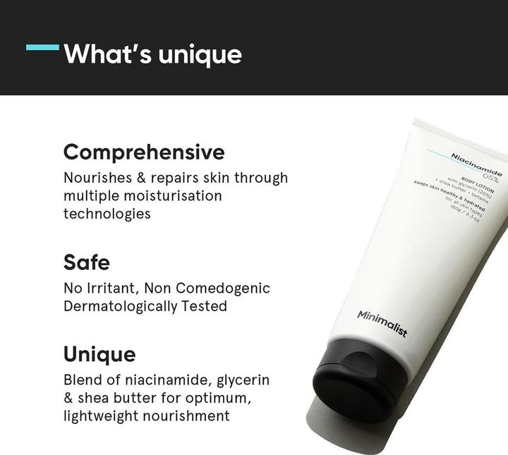 Produktbild Minimalist Niacinamide 05% Body Lotion (Körperlotion)