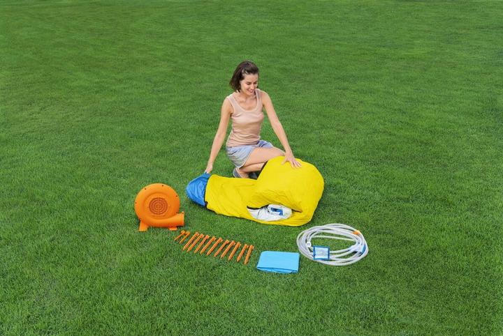 Produktbild Bestway Inflatable Water Park Pool 435x286x267cm + 5 Years Garden 53478