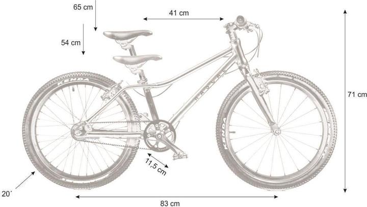 Actual product image Rascal Bikes Rascal 20 (20")