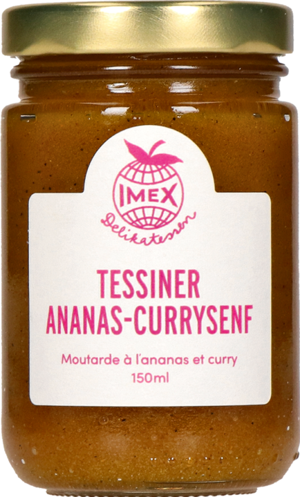 Actual product image Imex Delikatessen Pineapple curry mustard (150 g)