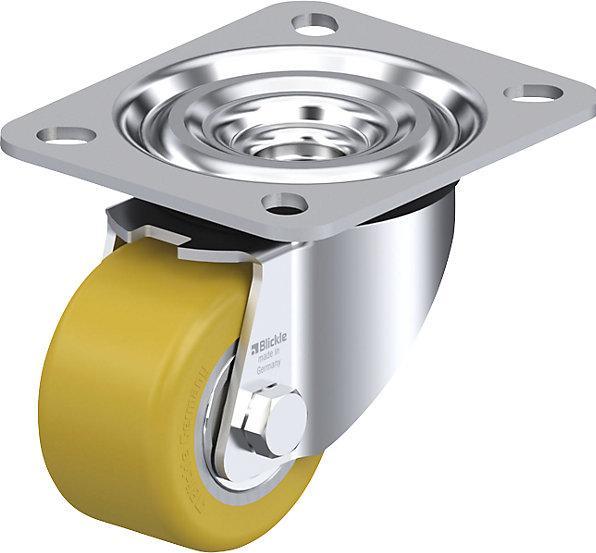 kaiserkraft Roulette pivotante en tôle d'acier L-VSTH 60K