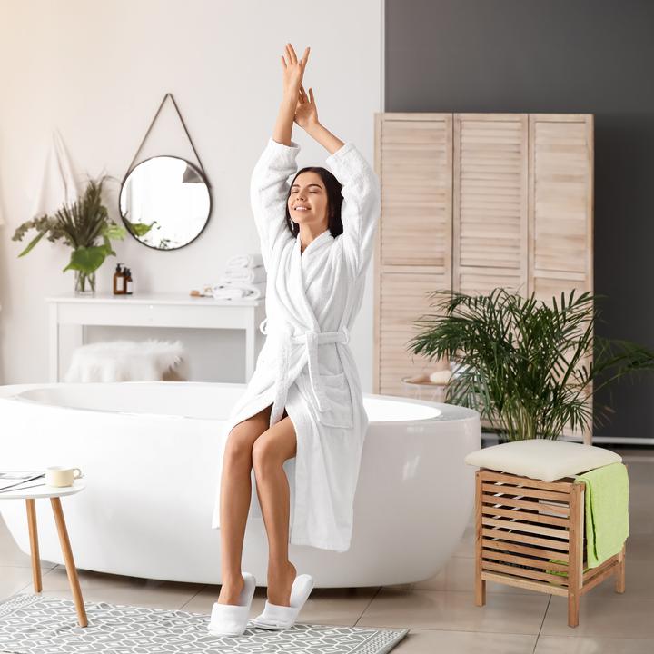 Image du produit Relaxdays Panier à linge rectangle (35 l)
