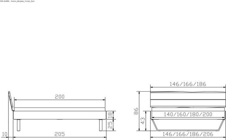 Image du produit Hasena Arezzo 25 (140 x 200 cm)