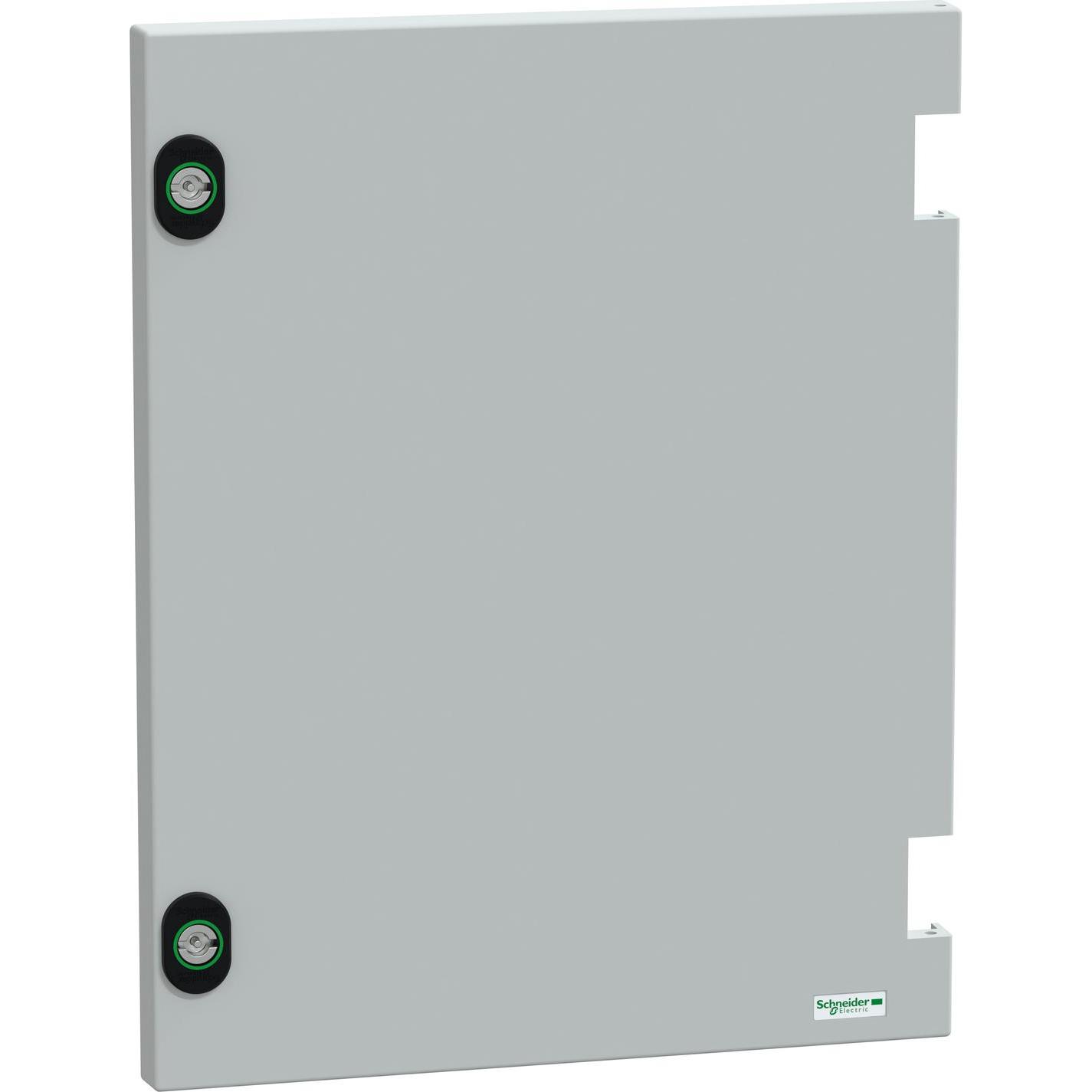 Schneider Electric Plain Door w/o Locking, 400x300mm, Elektronikzubehör + Gehäuse, Grau