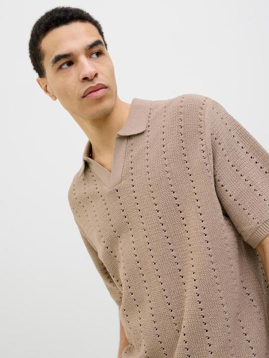 Produktbild Jack & Jones Jorparos Knit Easter Ss Crochet Polo (XXL)