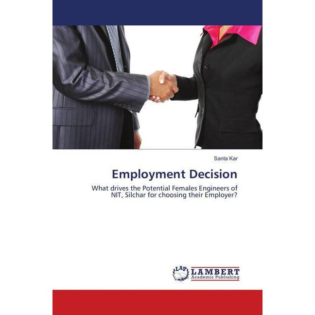 Employment Decision, Fachbücher von Santa Kar