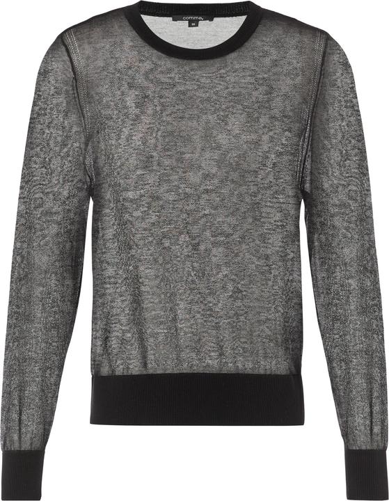 Produktbild Comma Strickpullover Strickpullover in transparenter Optik (38)