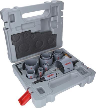 Produktbild Bosch Professional Zubehör HOLE HSS BI-METAL STD KPL. 14 vnt. 19,22,25,29,35,38,44,51,57,64,76 mm (19, 22, 25, 29, 35, 38, 44, 51, 57, 64, 76 Millimeter)