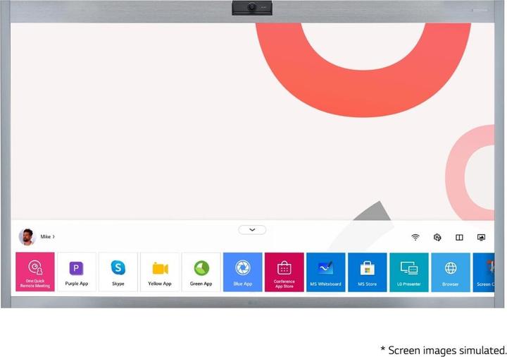 Actual product image LG One:Quick Works (3840 x 2160 Pixels, 55")