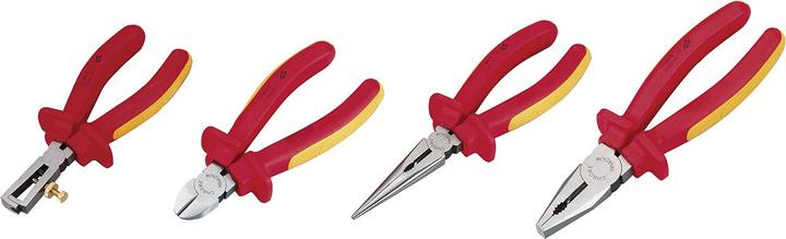 Produktbild RS PRO 4pcs insulated VDE pliers set (250 mm)