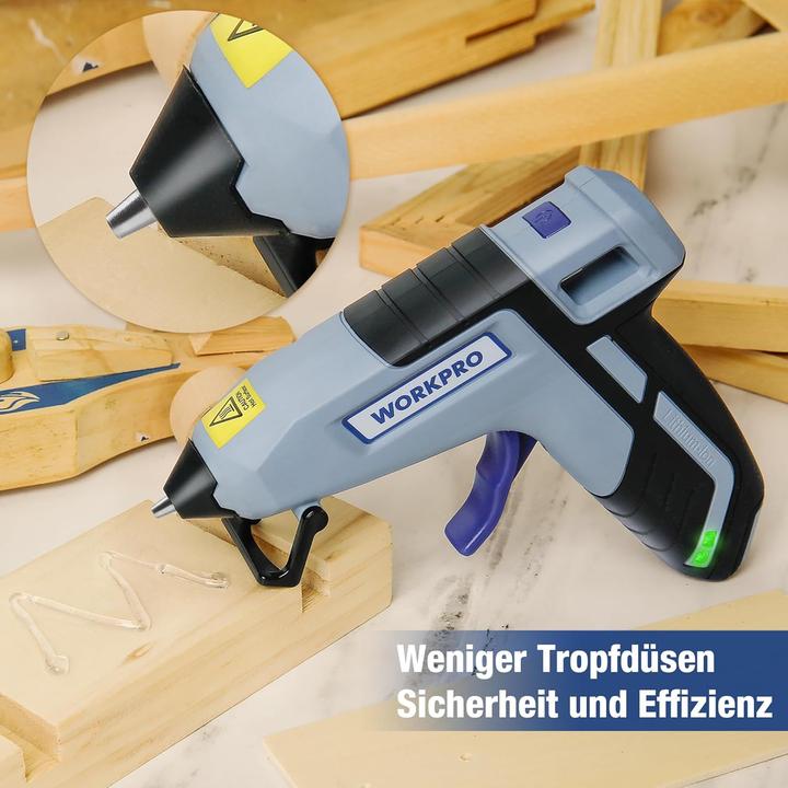 Produktbild Workpro Akku Heissklebepistole