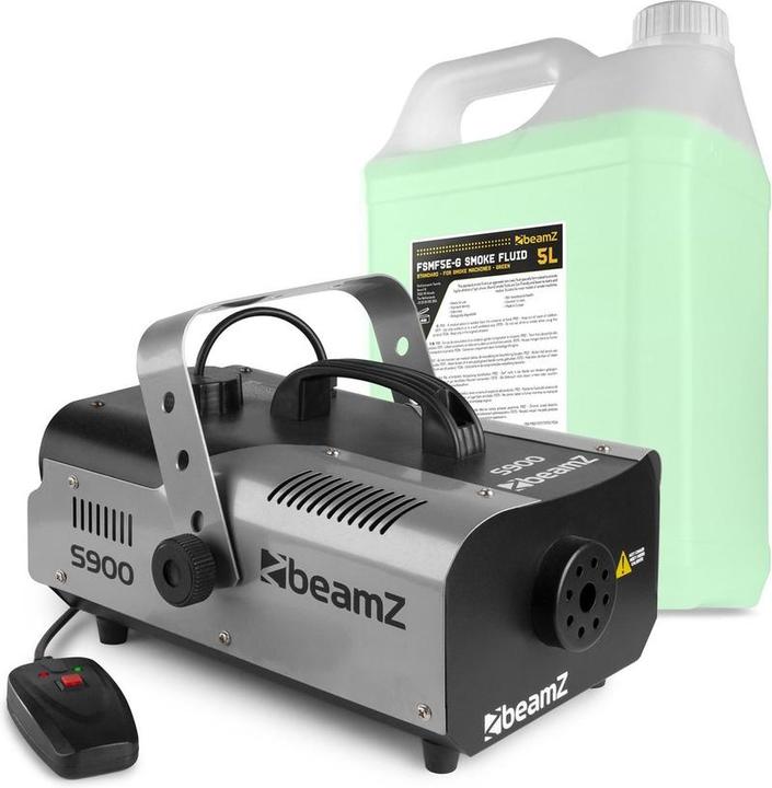 Produktbild BeamZ Rauchmaschine - S900 Rauchmaschine 900W inkl. 5l Rauchflüssigkeit