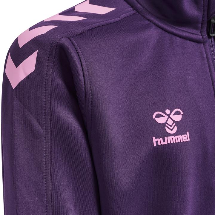 Actual product image hummel Core Xk Half Zip Poly Sweat Kids (128)