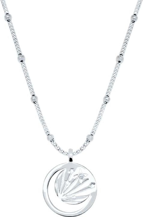Image du produit Candy Collier Lune & Étoiles, argent massif 925 (Argent sterling 925, Argent massif de 925, 42 - 45 cm)