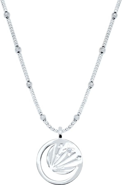 Immagine prodotto Candy Collana Luna e Stelle, Argento 925 (Argento 925, 42 - 45 cm)