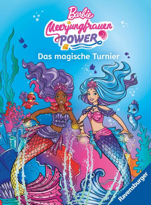 Ravensburger Barbie – Meerjungfrauen-Power: Das magische Turnier - Erstlesebuch zum Lesenlernen (German)