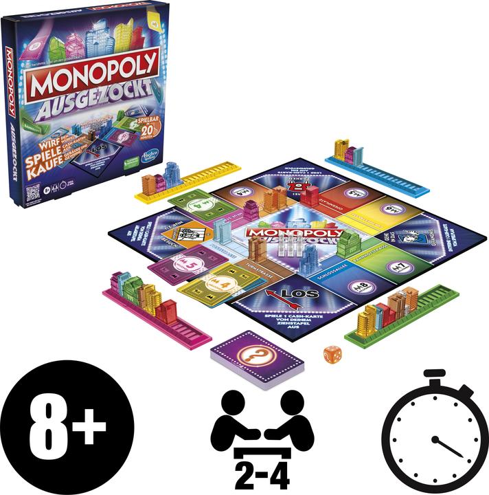 Productafbeelding Monopoly Ausgezockt Bordspel (Duits)