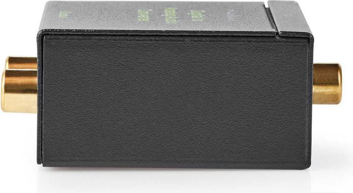 Produktbild Nedis Digital Audio Converter 1-Way Connection Input: 1x Digital RCA / 1x TosLink Connection Output: (0.05 m, Optisch)